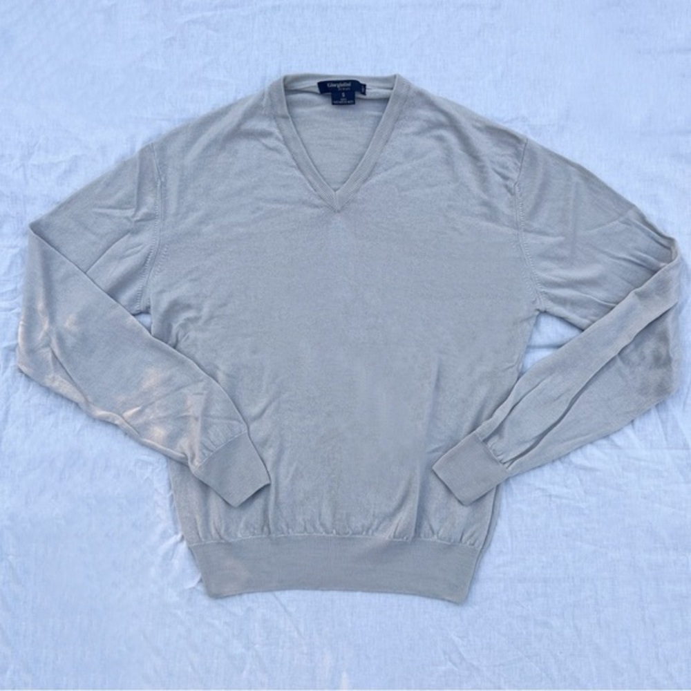 HP⭐️ Giorgiolini Merino Wool Beige Sweater